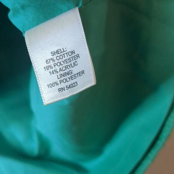 Banana Republic Woven Emerald Green Pencil Skirt 6 - Picture 7 of 13